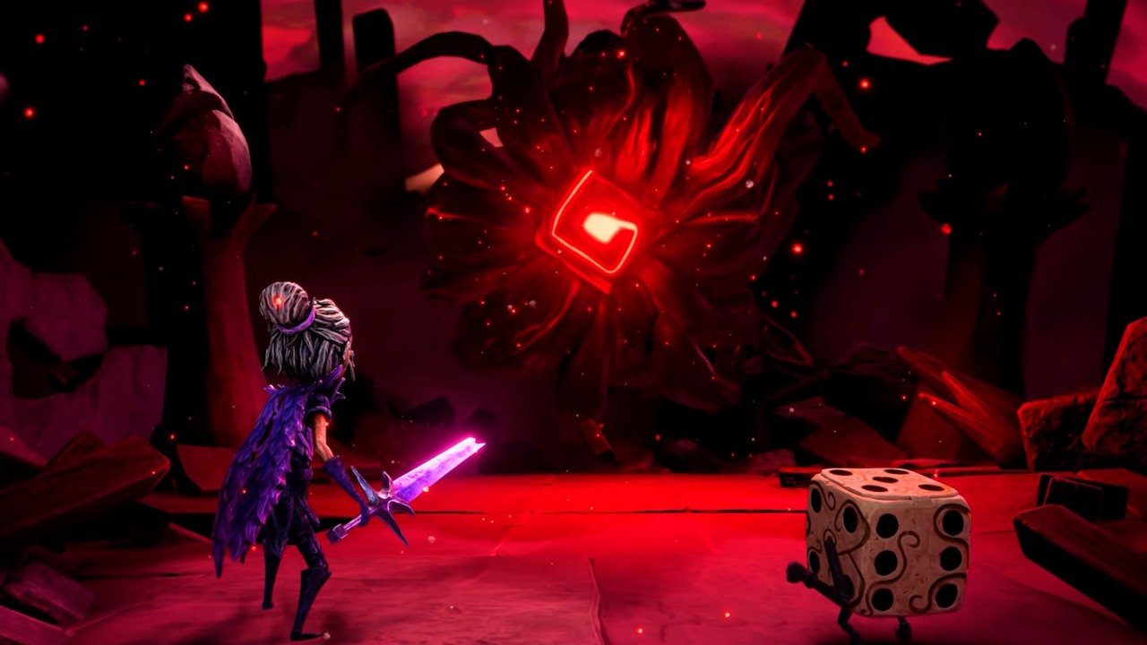 Wysoko oceniana przygodowa gra akcji w klimatach fantasy otrzyma wyczekiwany sequel. Lost in Random: The Eternal Die znacząco różni się od „jedynki”, źródło grafiki: Thunderful Publishing.