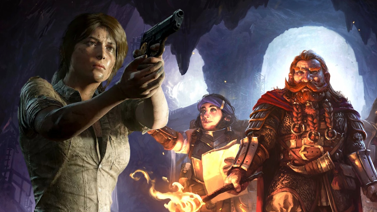 Amazon przypomniał o MMO w świecie Władcy Pierścieni i nowej grze z serii Tomb Raider, podając status prac obu gier, źródło grafiki: North Beach Games / Square Enix.