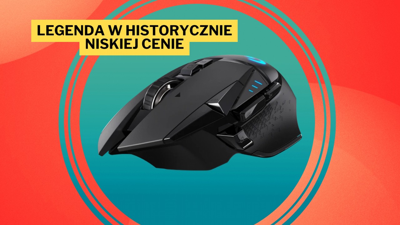 Uszczypnijcie mnie, bo chyba śnię. Amazon obniżył cenę myszki Logitech G502 do niespotykanego dotąd poziomu, źródło grafiki: Logitech.