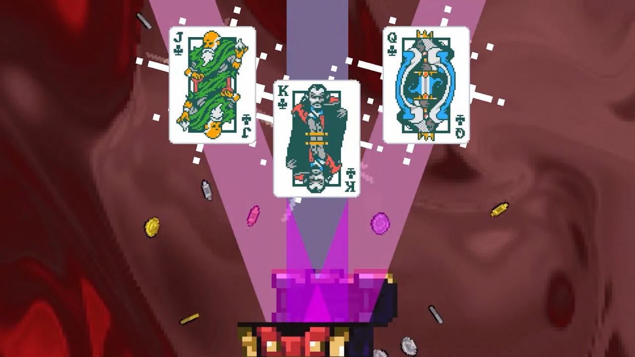 Geralt z Wiedźmina 3 został królem w Balatro. Hitowa karcianka doczekała się 4 unikalnych talii, źródło grafiki: LocalThunk.