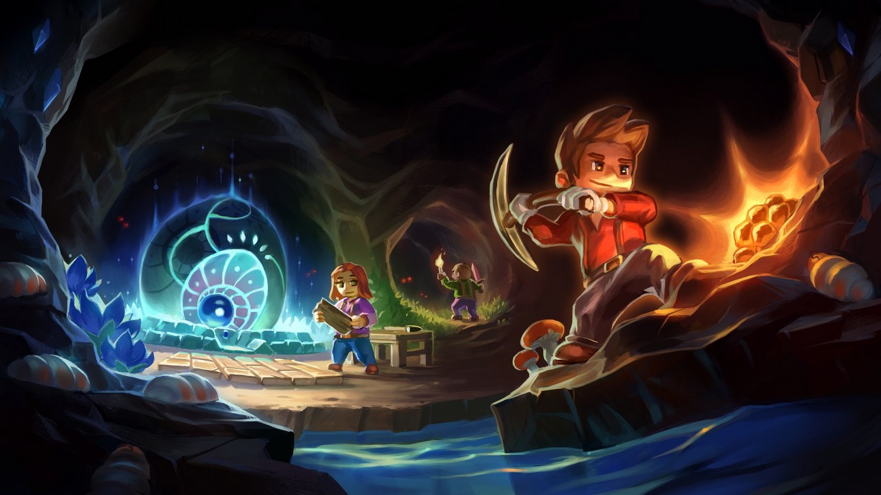 „Co tu się dzieje!?”. Oficjalna premiera popularnej gry o kopaniu tuneli Core Keeper przerosła oczekiwania twórców. Poznaliśmy plany na przyszłość, źródło grafiki: Pugstorm.