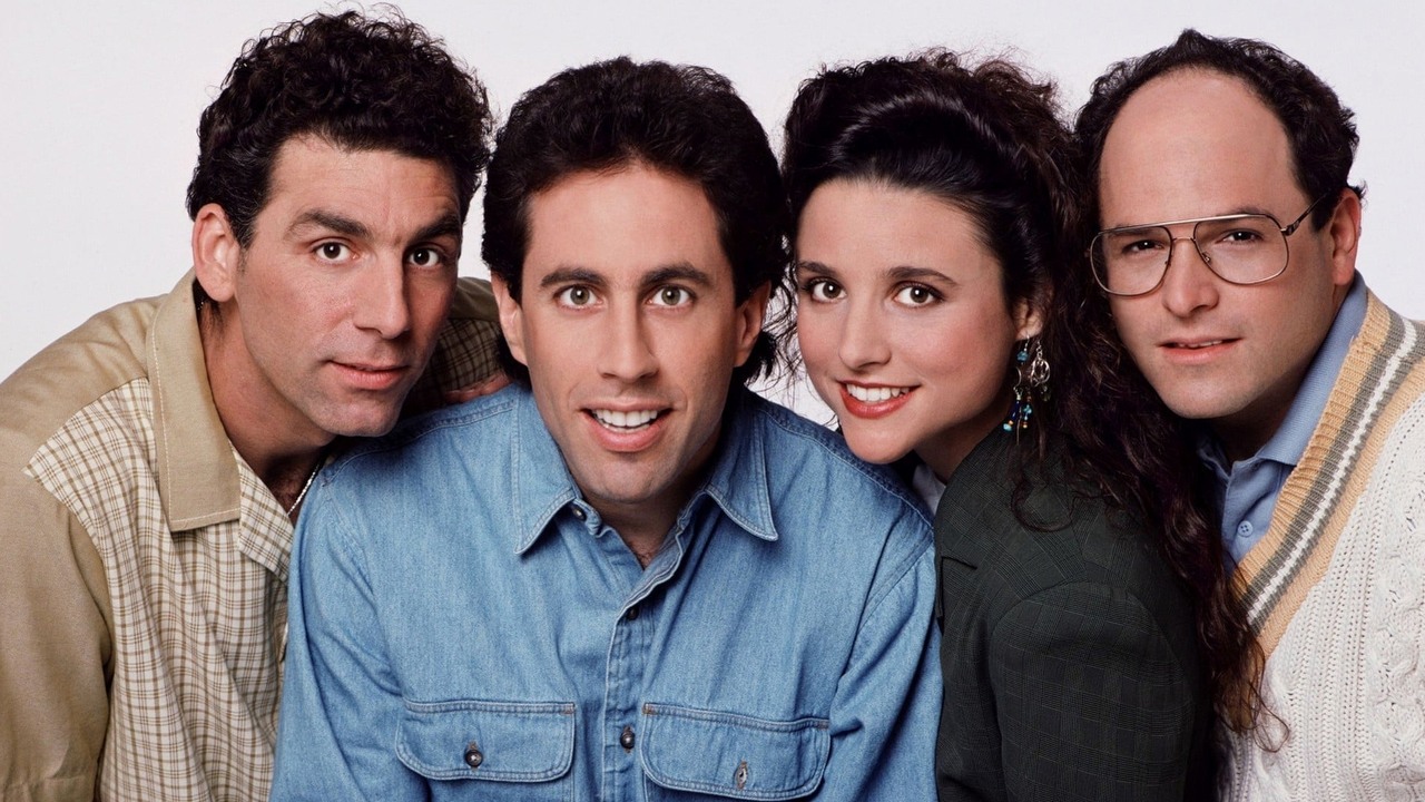 „Nie jestem na tyle arogancki i głupi”. Jerry Seinfeld brutalnie szczerze wyjaśnił, czemu nie stworzył nowego sitcomu po zakończeniu Kronik Seinfelda, źródło grafiki: Seinfeld, Larry David i Jerry Seinfeld, NBC, 1989.