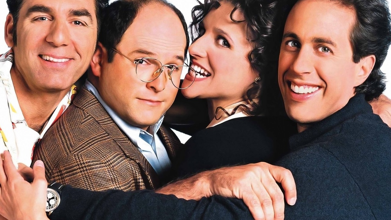„Nie przypominaliśmy niczego innego”. To co Jason Alexander z Kronik Seinfelda uważał za największy problem serialu, okazało się być jego największym atutem, źródło grafiki: Seinfeld, Larry David i Jerry Seinfeld, NBC, 1989.