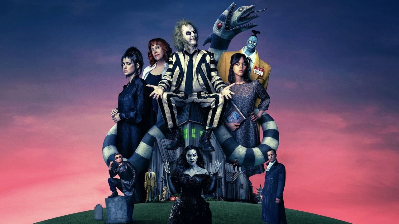 Kultowy horror sci-fi po 36 latach doczekał się sequela. 3-minutowa owacja i recenzje Beetlejuice 2 przekonują, że „Tim Burton znów jest wielki”, źródło grafiki: Sok z żuka 2, Tim Burton, Warner Bros., 2024.