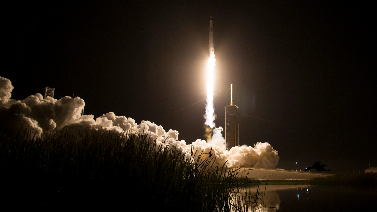 Falcon 9 z kolejnymi problemami. Rakieta SpaceX została chwilowo uziemiona, źródło grafiki: NASA.