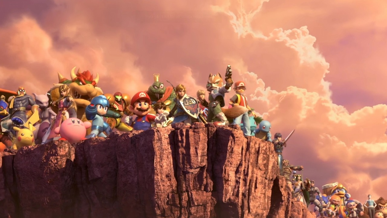 Gry wideo łączą pokolenia. Ich entuzjastami jest już 85% użytkowników Internetu, źródło grafiki: Super Smash Bros. Ultimate / Nintendo..