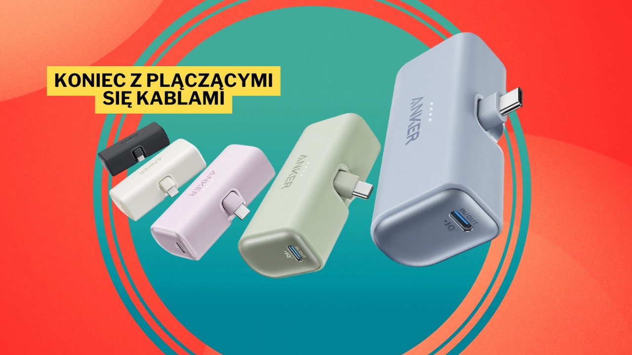 Ten niewielki powerbank zaczyna robić furorę wśród użytkowników smartfonów Samsunga, Xiaomi czy Apple. Teraz na Amazonie kupisz go kilkadziesiąt złotych taniej, źródło grafiki: Anker.