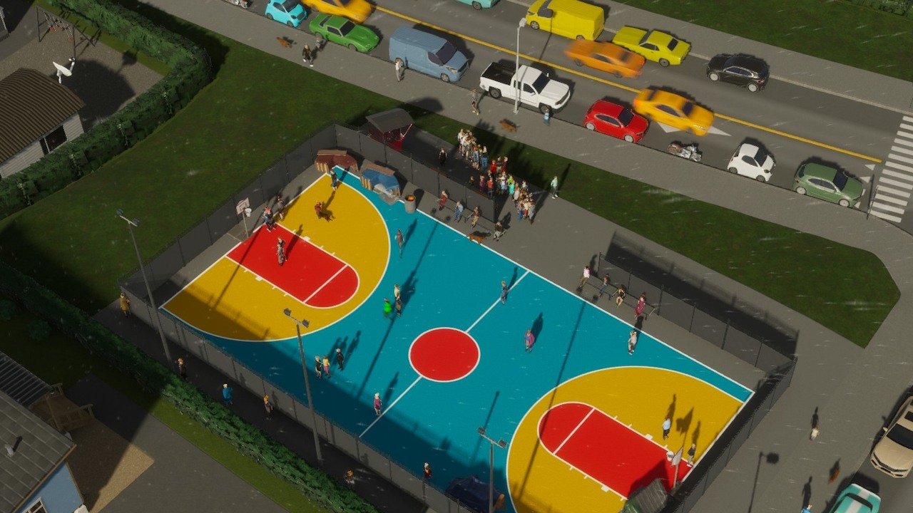 Armie bezdomnych nie będą już tak liczne w Cities Skylines 2. Colossal Order wypuściło dekoracyjny patch, źródło grafiki: Colossal Order / Paradox Interactive..