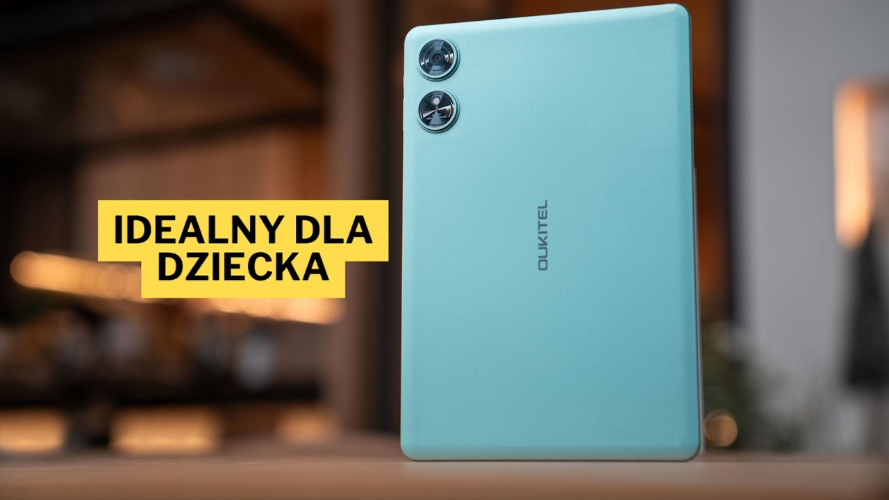 Ten tablet ma baterię o pojemności 8000 mAh, Wi-Fi 6 i możliwość rozszerzenia pamięci RAM do 16 GB, a to wszystko poniżej 300 zł! Za te pieniądze nawet nie bardzo żal, gdy się zepsuje, źródło grafiki: Oukitel.
