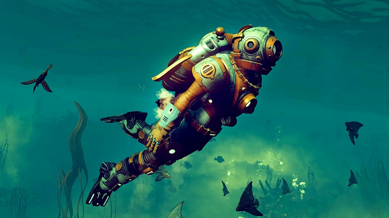 Łowienie ryb w No Man’s Sky, remake Silent Hill 2 z immersyjnym trybem, duża zmiana w Tibii - FLESZ tvgry, źródło grafiki: Hello Games..