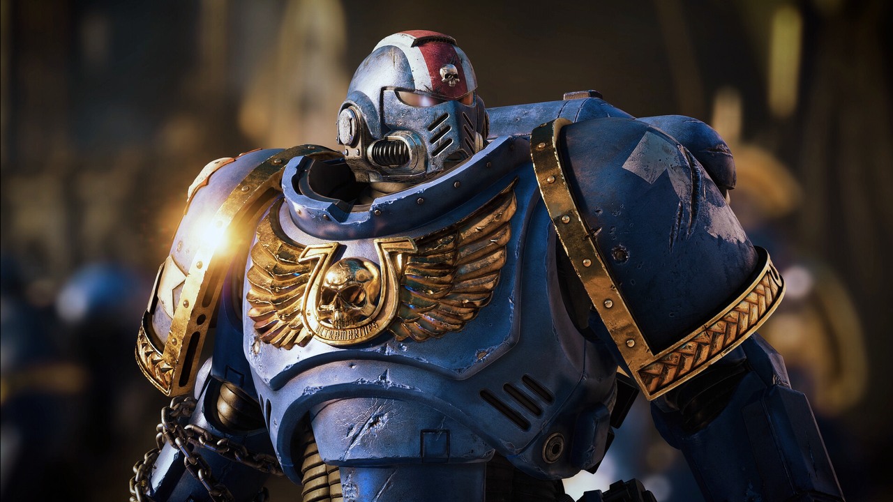 W Space Marine 2 można już grać przedpremierowo, ale sypią się serwery. Wygląda to, jakby ludzie dopłacili, żeby robić stress test, źródło grafiki: Steam | Warhammer 40,000: Space Marine 2.