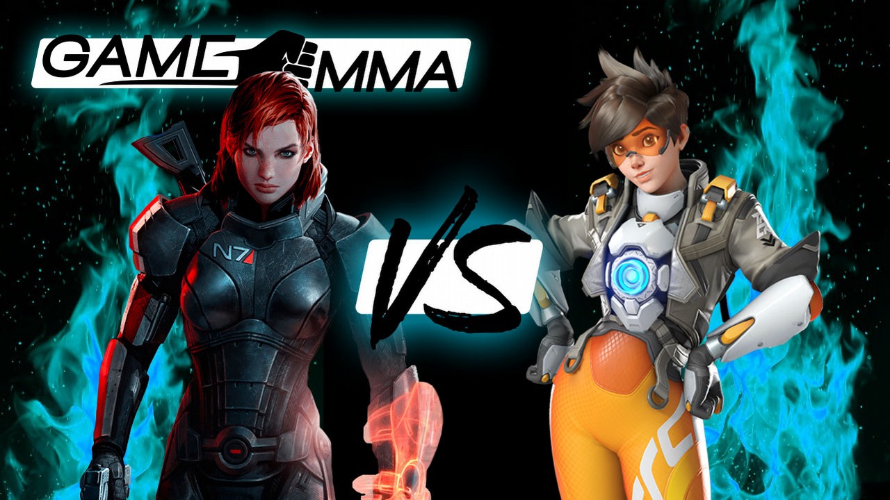 Zwinna Tracer kontra pani komandor Shepard - zdecyduj, kto wygra czwartą walkę gali Game MMA!.