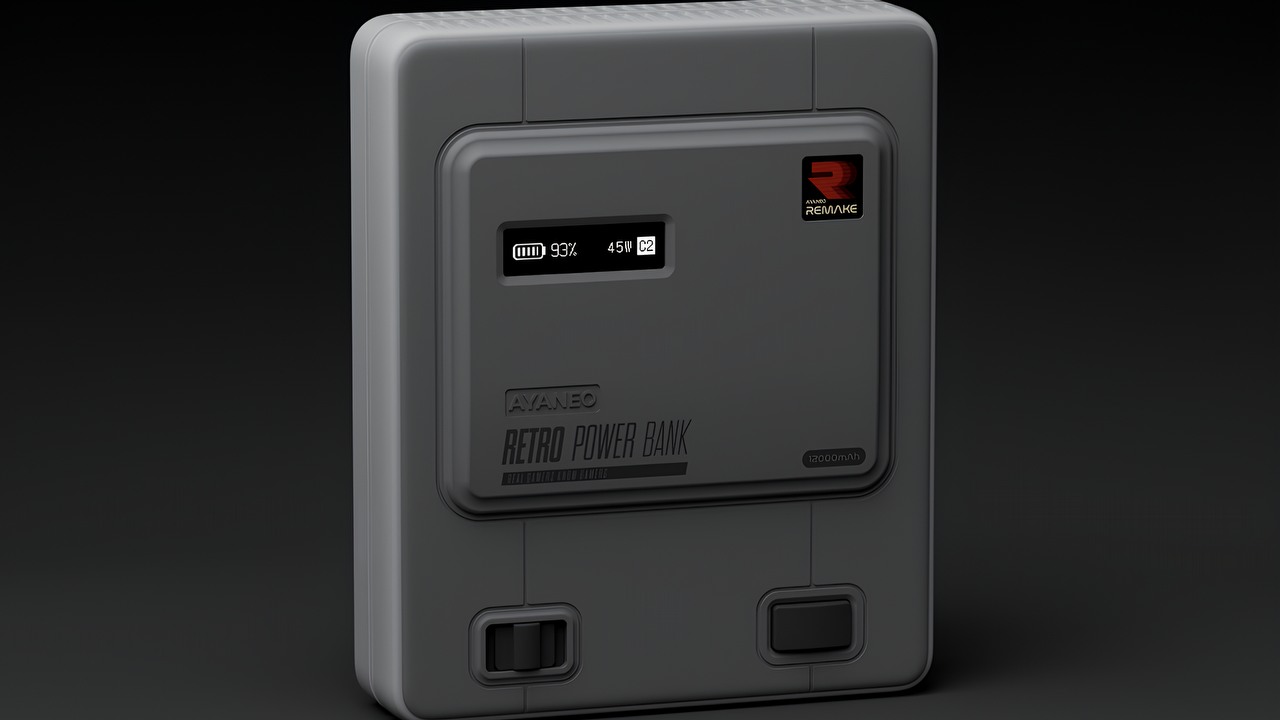 Kochacie estetykę retro? Ten powerbank może być dla Was idealny, źródło grafiki: Ayaneo.