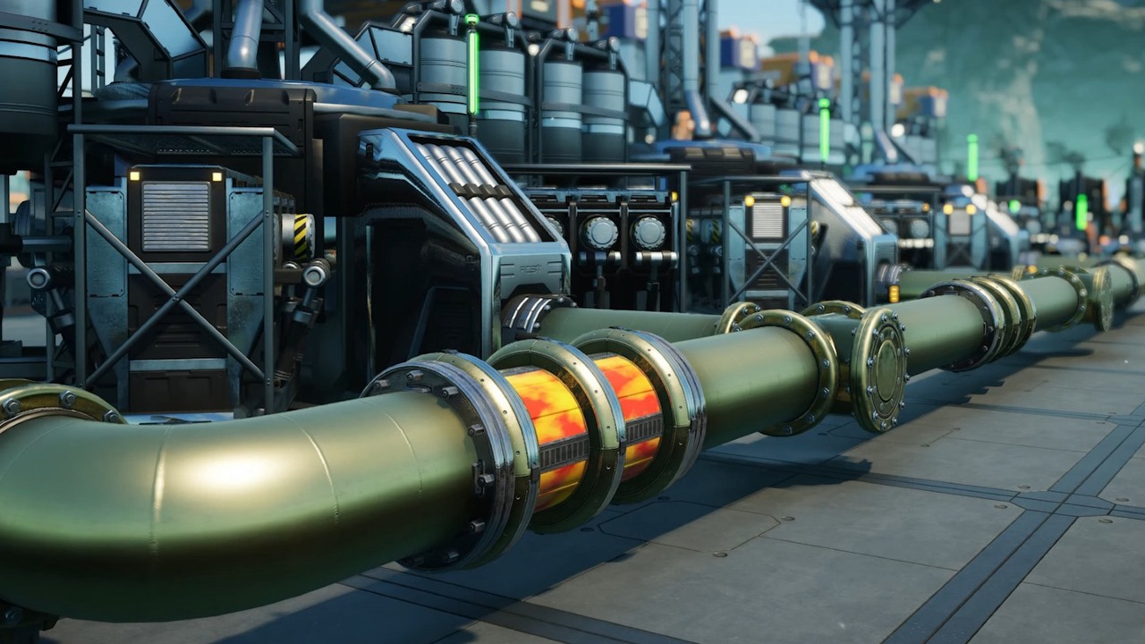 Po 8 latach produkcji znakomita gra o budowaniu fabryk zadebiutowała w wersji 1.0. Premiera Satisfactory przyniosła duże nowości, źródło grafiki: Coffee Stain Studios..