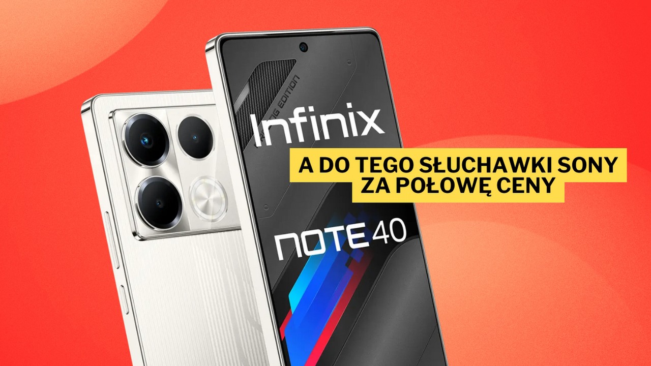 Ekran AMOLED 120 Hz, aparat 108 Mpx i ładowanie indukcyjne - smartfon Infinix Note 40 to piękny konkurent Motoroli, który znalazł się we wręcz nieprzyzwoitej promocji, źródło grafiki: Infinix.