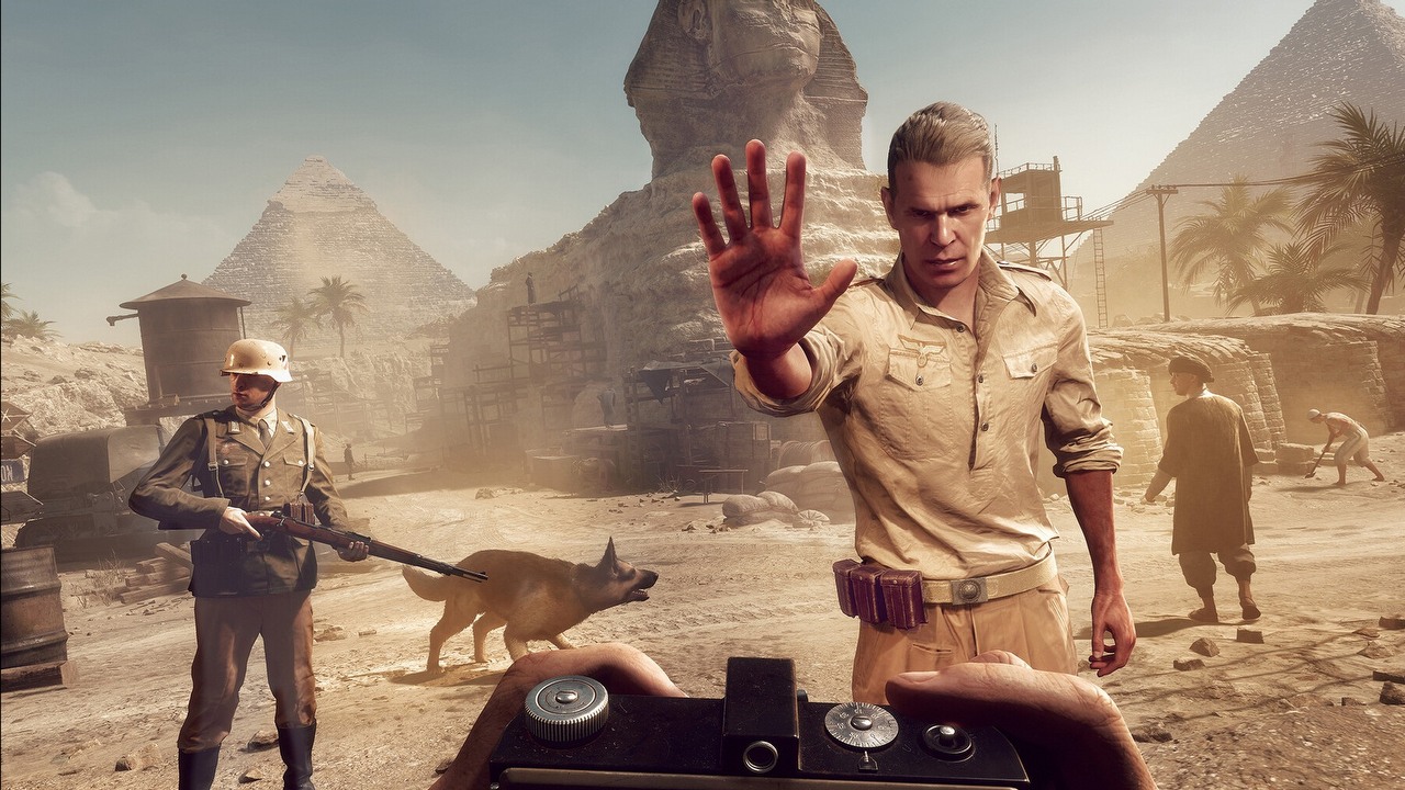 Twórcy ostatnich odsłon Wolfensteina nie zachęcają do zabaw bronią w grze Indiana Jones i Wielki Krąg, źródło grafiki: MachineGames / Bethesda Softworks..