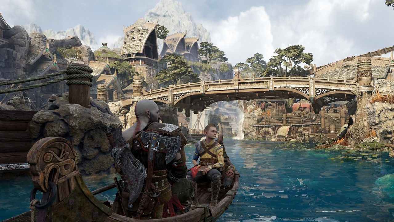 Z danych Sony wynika, że na PS5 nawet 75 procent graczy wybierało tryb wydajności, źródło grafiki: God of War Ragnarok; Santa Monica Studio; 2022.