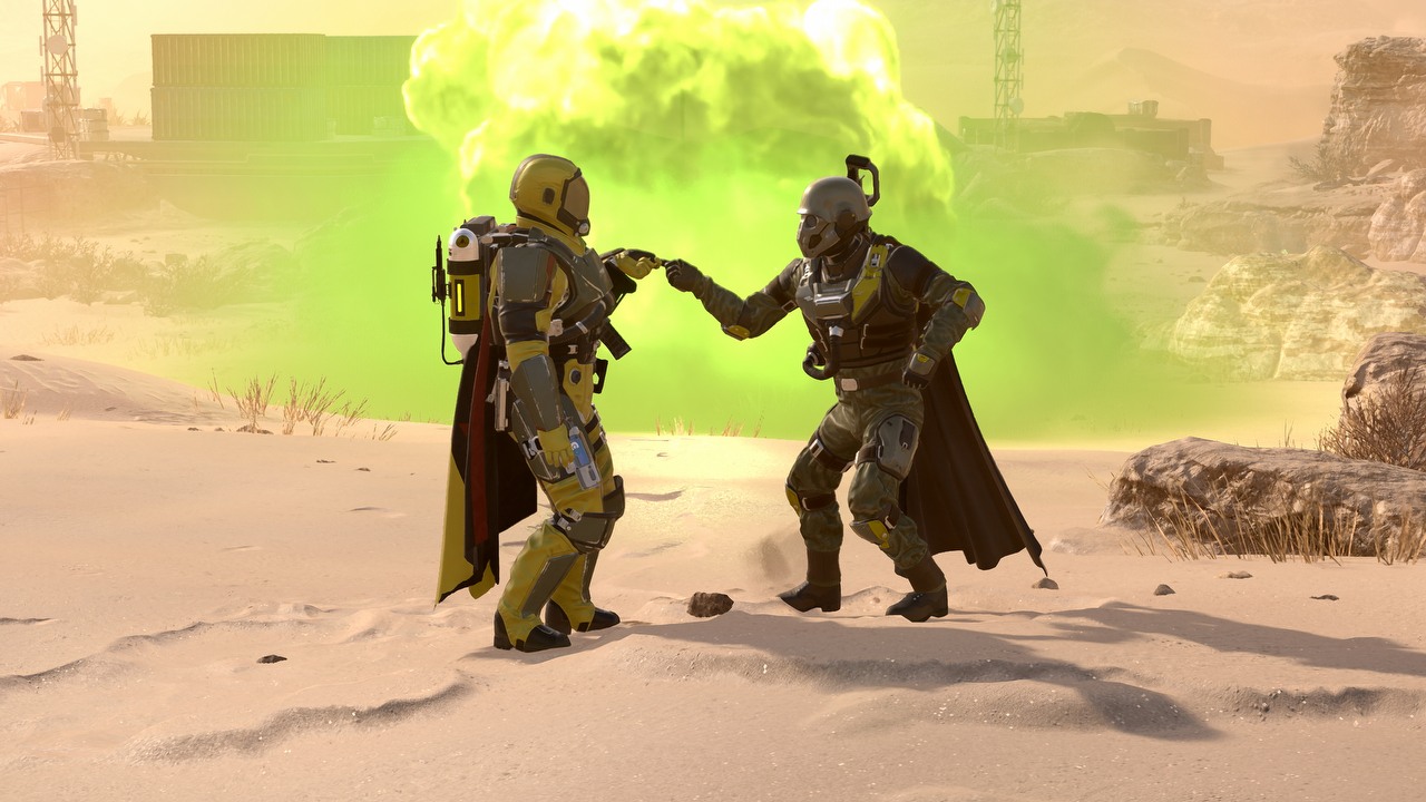 Toksyczne chemikalia pomogą graczom Helldivers 2 w eliminacji nawet największych hord terminidów, źródło grafiki: Arrowhead Game Studios.