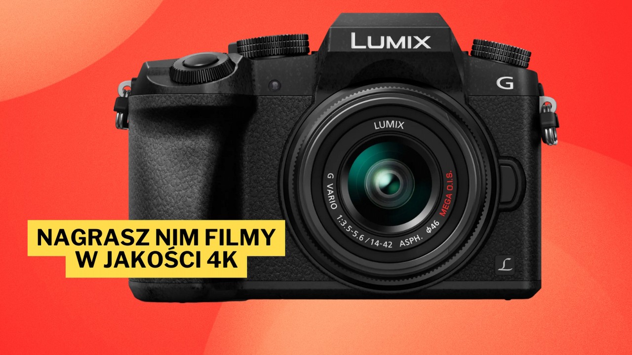 Ten aparat pokochało wielu fanów fotografii i wcale im się nie dziwię, bo w tej cenie nie znam lepszego sprzętu niż Panasonic DMC-G7K Lumix, źródło grafiki: Panasonic.