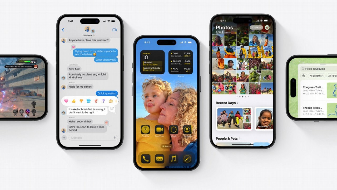 iOS 18 został wydany dzisiaj: oto nowe funkcje iPhone'a, źródło grafiki: Apple; materiały promocyjne.