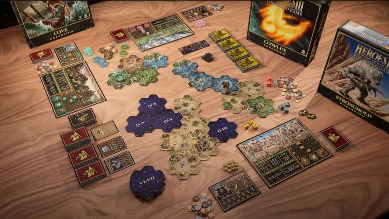 Trzy nowe zamki w dodatkach do planszówki Heroes 3. Zbiórka rusza jutro, zainteresowanie jest imponujące, źródło grafiki: Archon Studio.