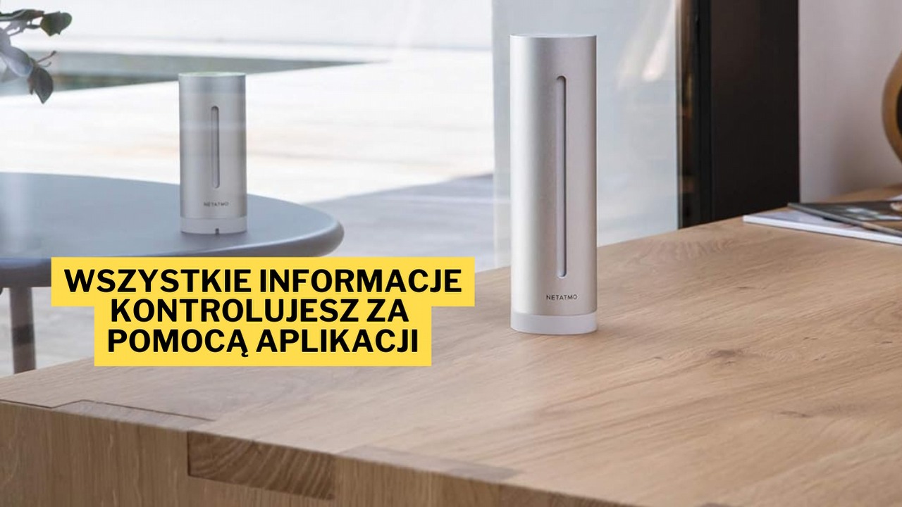 Kontroluje warunki pogodowe, jakość powietrza i hałas - stacja pogodowa Netatmo to gadżet, który powinien zagościć w każdym polskim domu. Teraz dostępna jest ponad 200 zł taniej, źródło grafiki: Netatmo.
