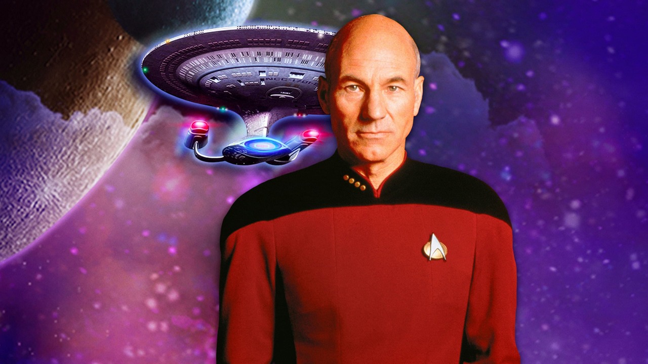 W Star Treku był zwierzak, o którym Patrick Stewart mówił, że łamie zasady serialu, źródło grafiki: Star Trek: The Next Generation, Gene Roddenberry, Paramount Domestic Television, 1987.