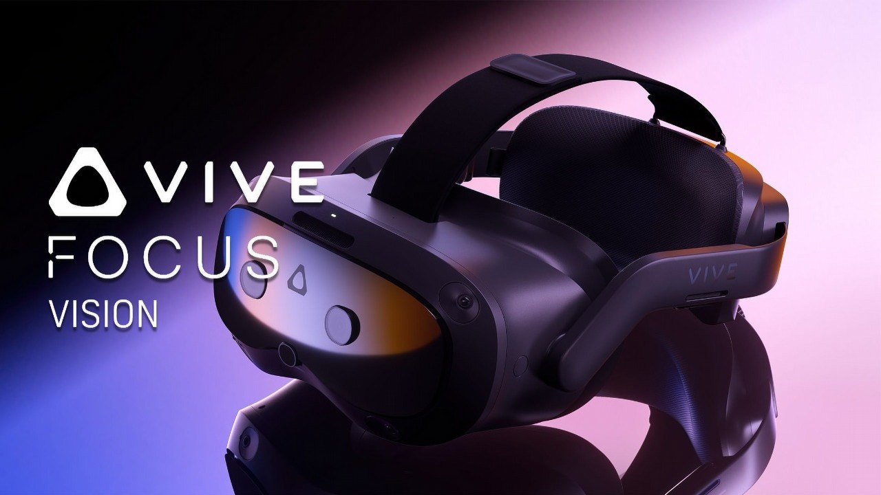 VIVE Focus Vision - HTC prezentuje profesjonalne gogle XR przeznaczone również dla graczy PC.