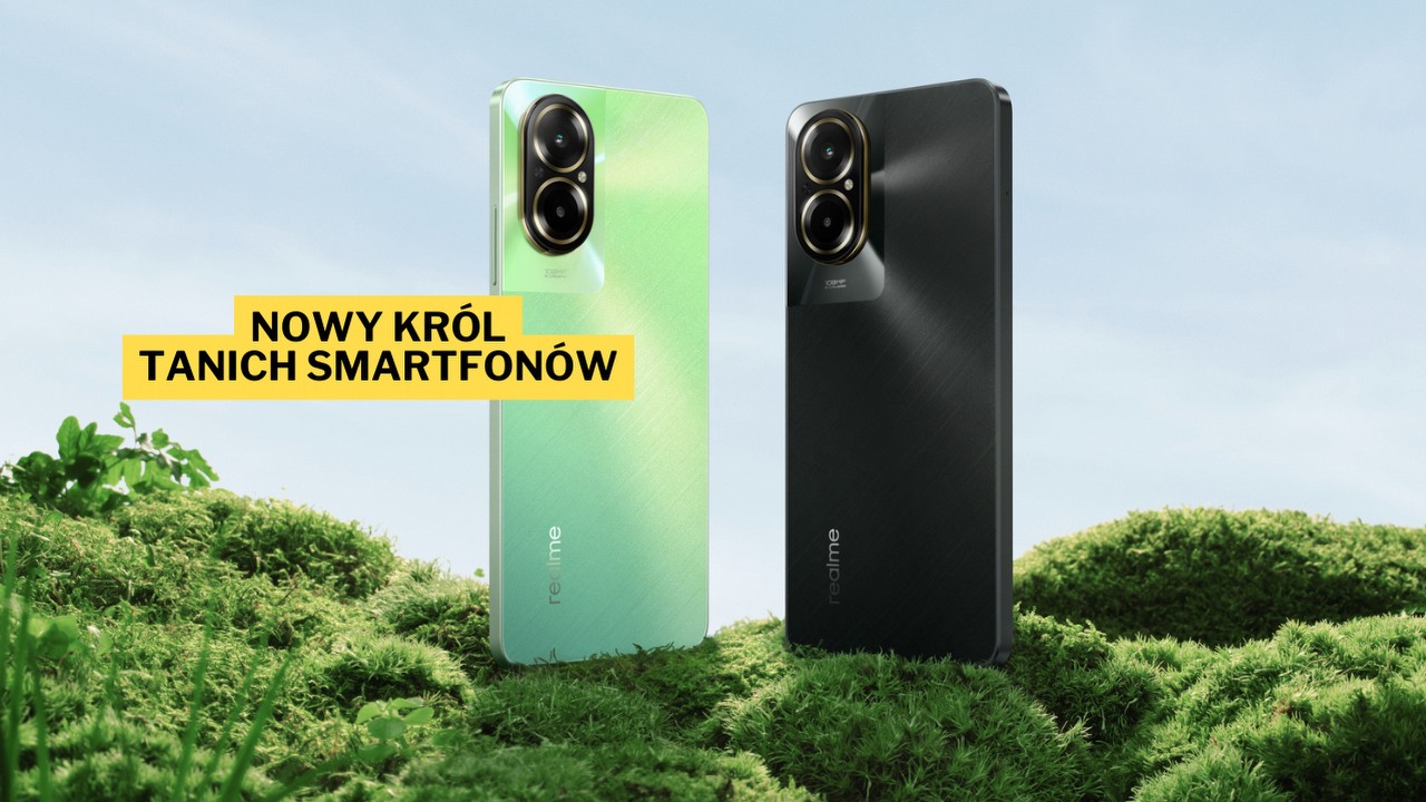 Posiada 100 procent pozytywnych opinii i jest dostępny w rewelacyjnej promocji. Smartfon realme C67 z aparatem 108 Mpx i Androidem 14 to moja dzisiejsza propozycja dla oszczędnych, źródło grafiki: Realme.