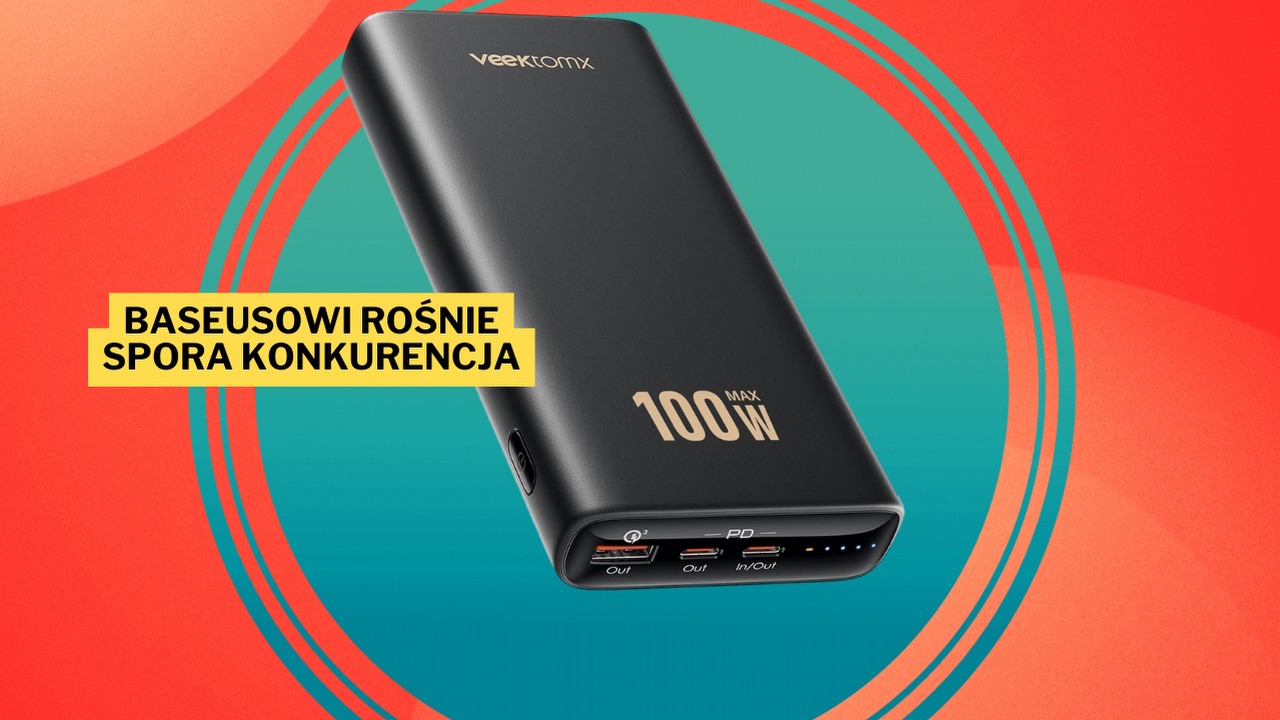 Tą promocją Amazon pobił swój poprzedni rekord. Powerbank Veektomx o pojemności 20000 mAh i mocy 100 W jest dostępny w historycznie niskiej cenie, dzięki której oszczędzisz na mały kebab, źródło grafiki: Veektomx.