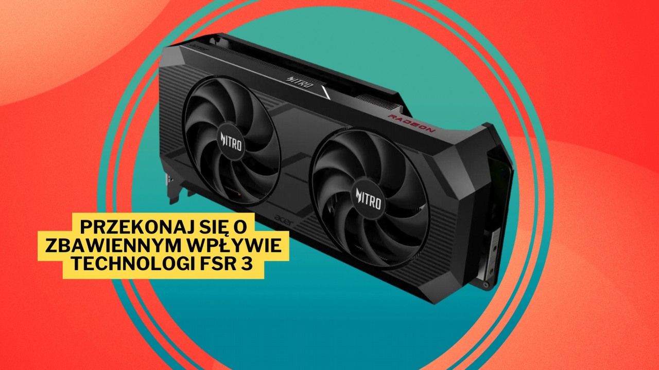 Na widok tej promocji odruchowo sięgnęłam po portfel. Amazon obniżył cenę karty graficznej AMD Radeon RX 7700 XT do poziomu nieosiągalnego przez polskie sklepy, źródło grafiki: Acer.