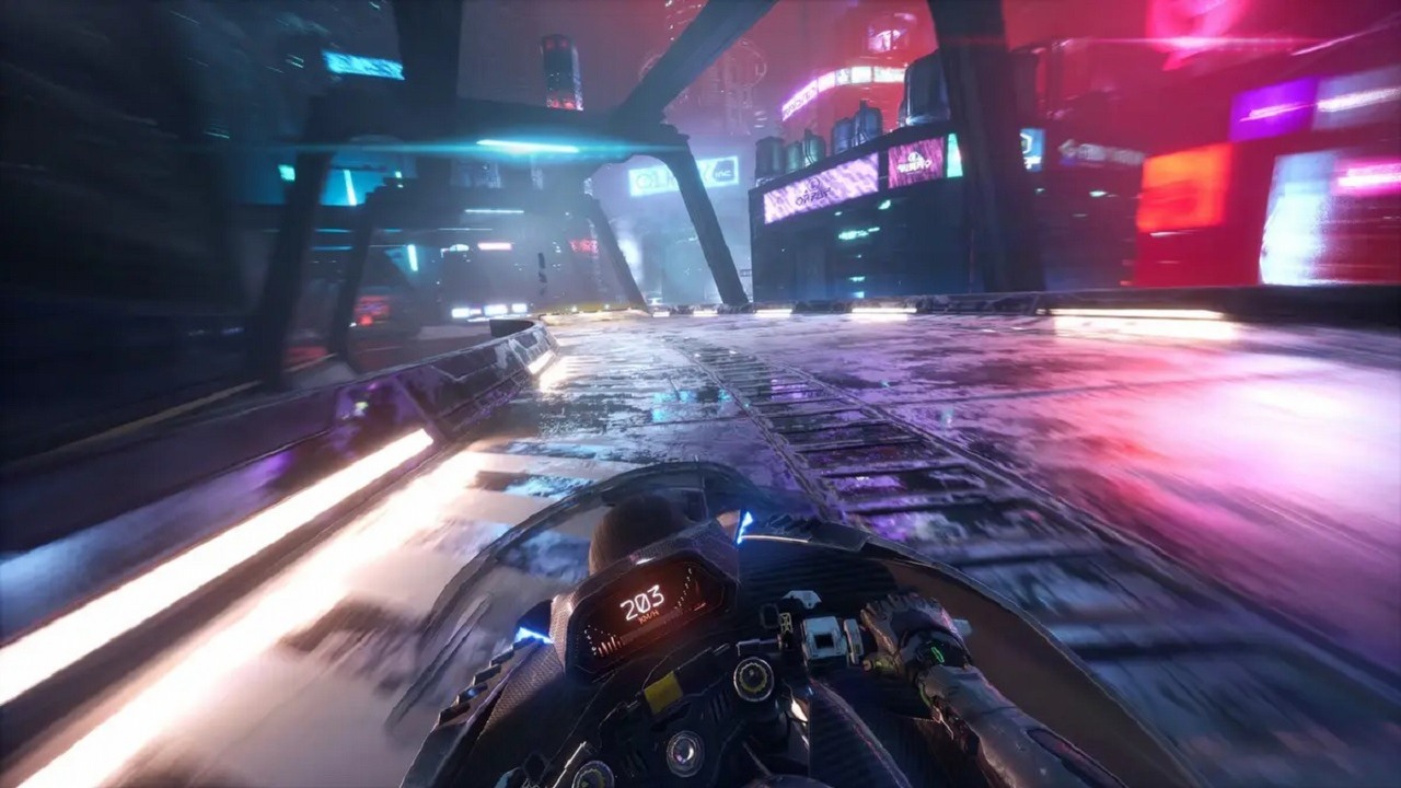 13 gier do ogrania za darmo w ostatni weekend lata. Szczypta cyberpunka, dużo mrocznego fantasy, a do tego tryb online na PS4 i PS5 bez PS Plusa, źródło grafiki: 505 Games..