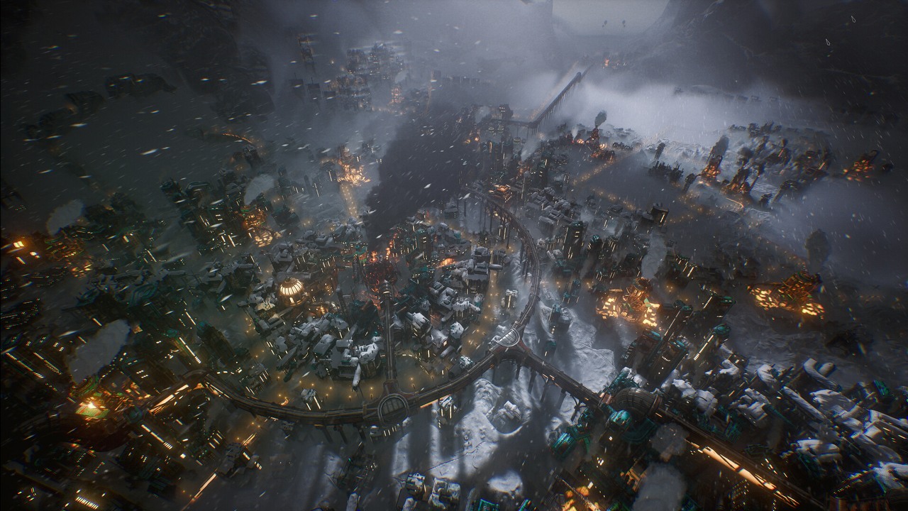 Wystarczył jeden dzień, by Frostpunk 2 pobił rekord „jedynki” na Steam. Problemów nie brakuje, lecz twórcy trochę pomogli graczom, którzy cierpią w pierwszych godzinach gry, źródło grafiki: 11 bit studios..