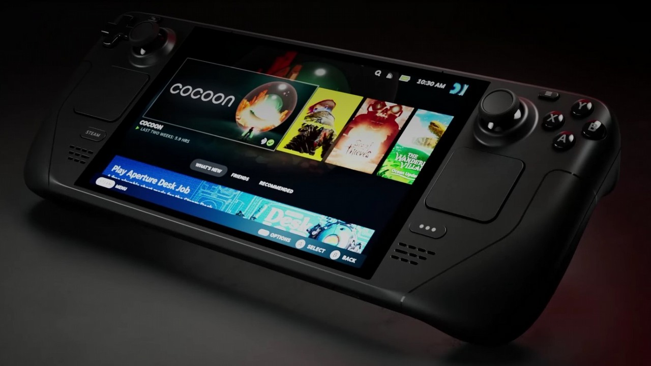 GTA 5 już nie dla Steam Decka. Ostatnia aktualizacja anty-cheata spowodowała utratę weryfikacji, źródło grafiki: Valve/Steam Deck OLED.