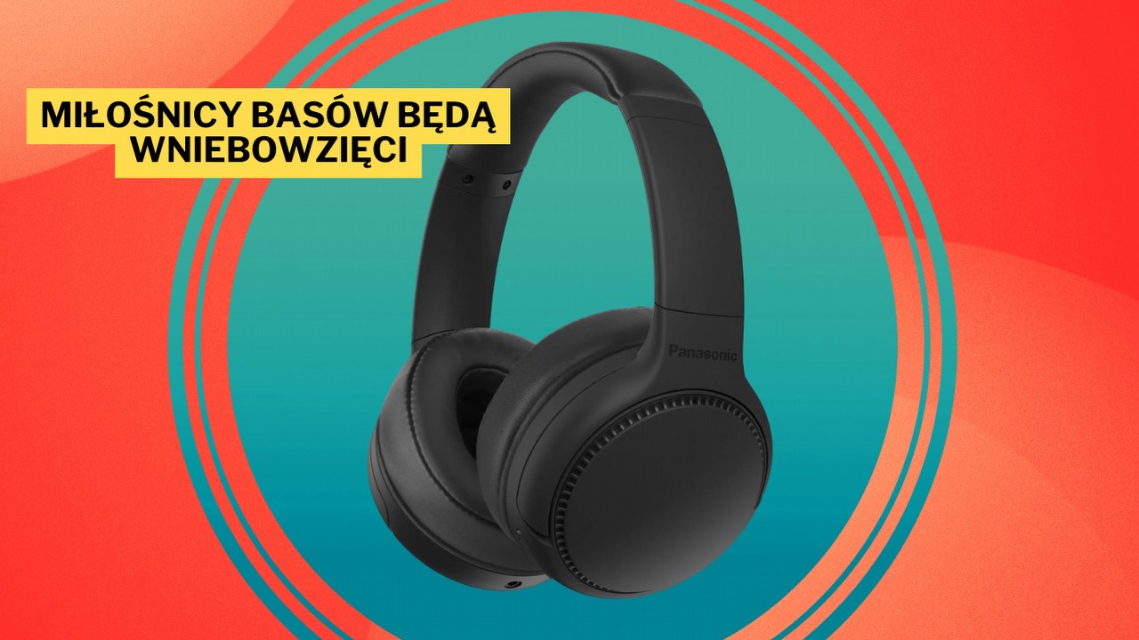 Gdybym nie obawiał się reakcji żony na kolejne słuchawki w naszym domu, to już składałbym zamówienie na ten zestaw. Panasonic RB-M300 z potężnym basem i baterią wystarczającą na 50 godzin działania w rzadko spotykanej promocji, źródło grafiki: Panasonic.