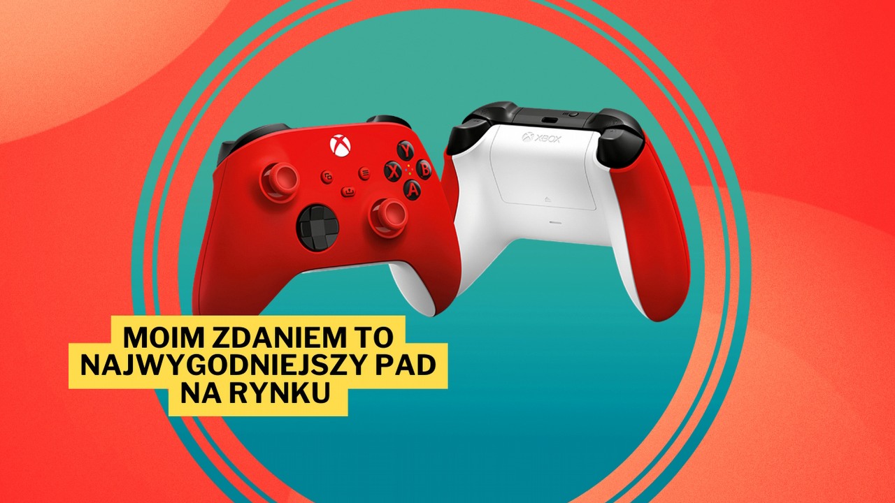 Gorąca jak kaloryfer jesienią promocja czyni z tego pada nie lada kąsek. Sama jestem użytkowniczką kontrolera Microsoft Xbox i nie zamieniłabym go na żaden inny model, źródło grafiki: Microsoft.