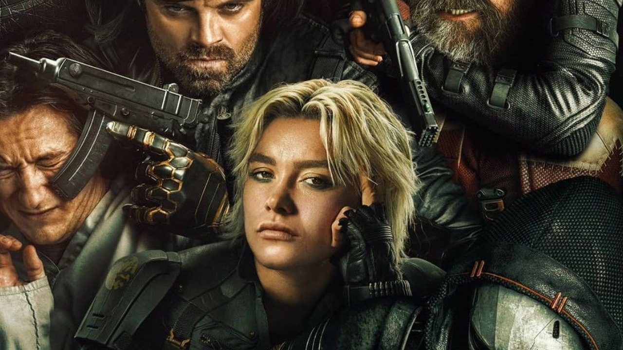 Thunderbolts na pierwszym zwiastunie. Antybohaterowie Marvela łączą siły w nowym widowisku MCU, źródło grafiki: Thunderbolts, Jake Schreier, Marvel, 2025.