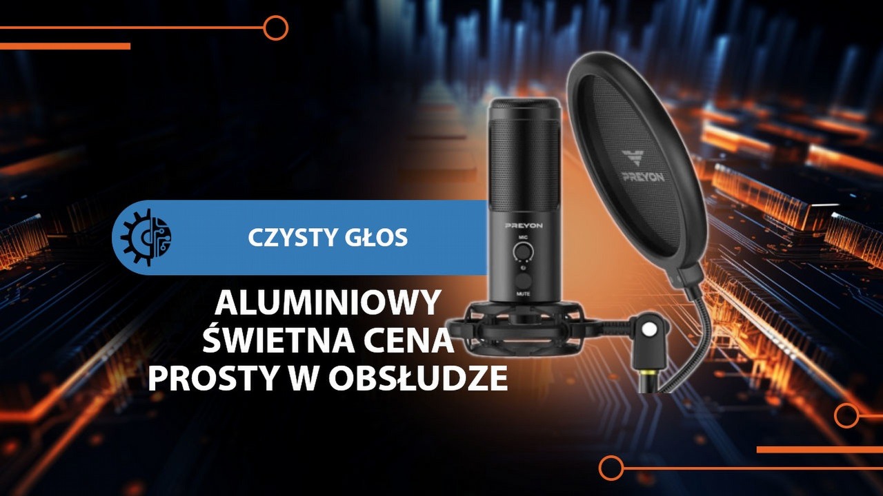Z tym mikrofonem możesz rozpocząć karierę streamera, youtubera lub podcastera. W tej cenie to prawdziwa rewelacja.