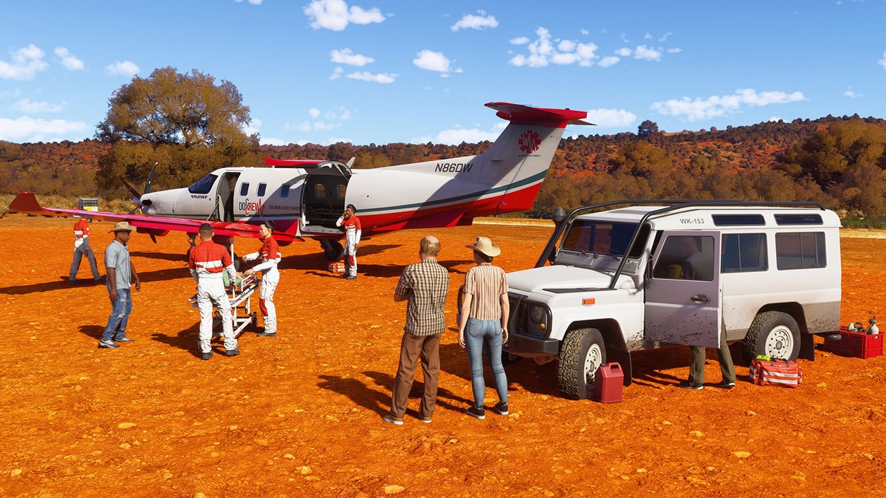 Tylko nieliczni mogą zagrać w nowy Flight Simulator „idealnie” na swoim PC, ale nie ma się czym przejmować, źródło grafiki: Asobo Studio.