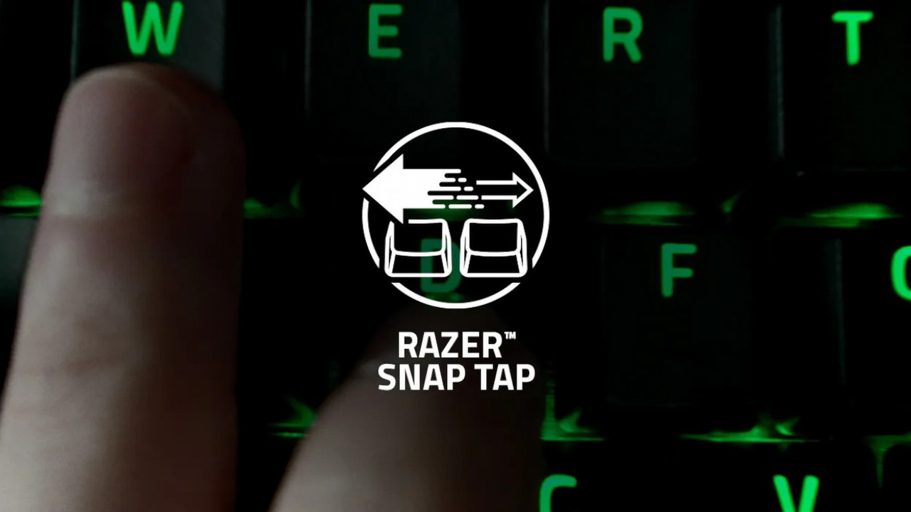 Pamiętacie funkcję klawiatury Razera, która banowała ludzi w CS-ie? Teraz będzie ona dostępna na większości modeli, źródło grafiki: Razer, Snap Tap.