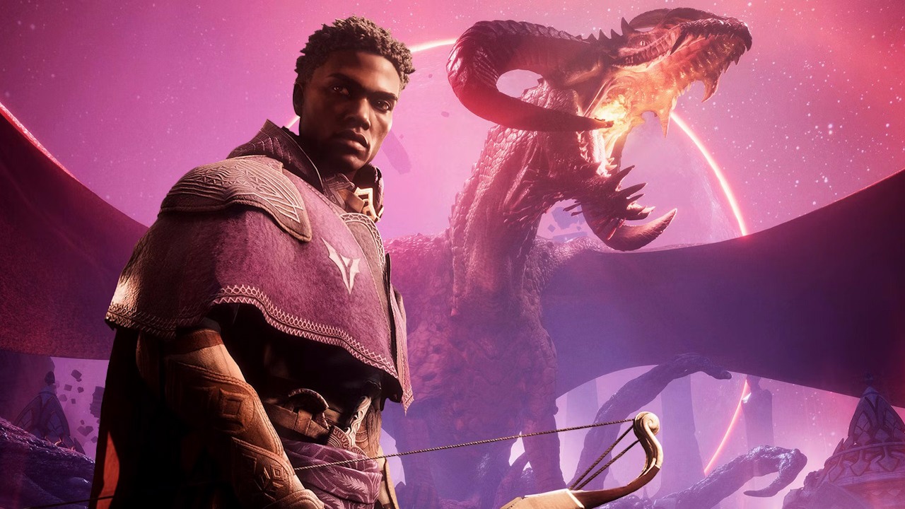 Dragon Age: The Veilguard na nowym materiale ze State of Play. BioWare pokazało walkę ze smokiem, źródło grafiki: BioWare / Electronic Arts..