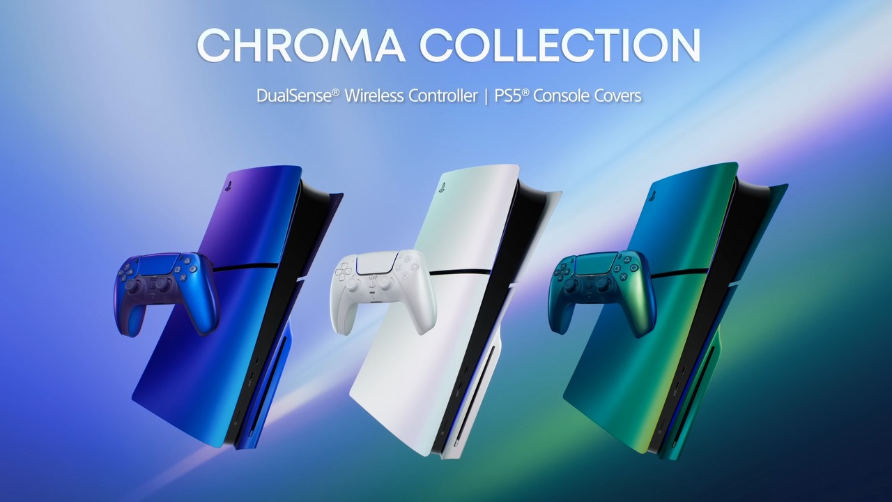 Sony zaprezentowało pady w trzech metalicznych kolorach, źródło grafiki: Sony | PlayStation.