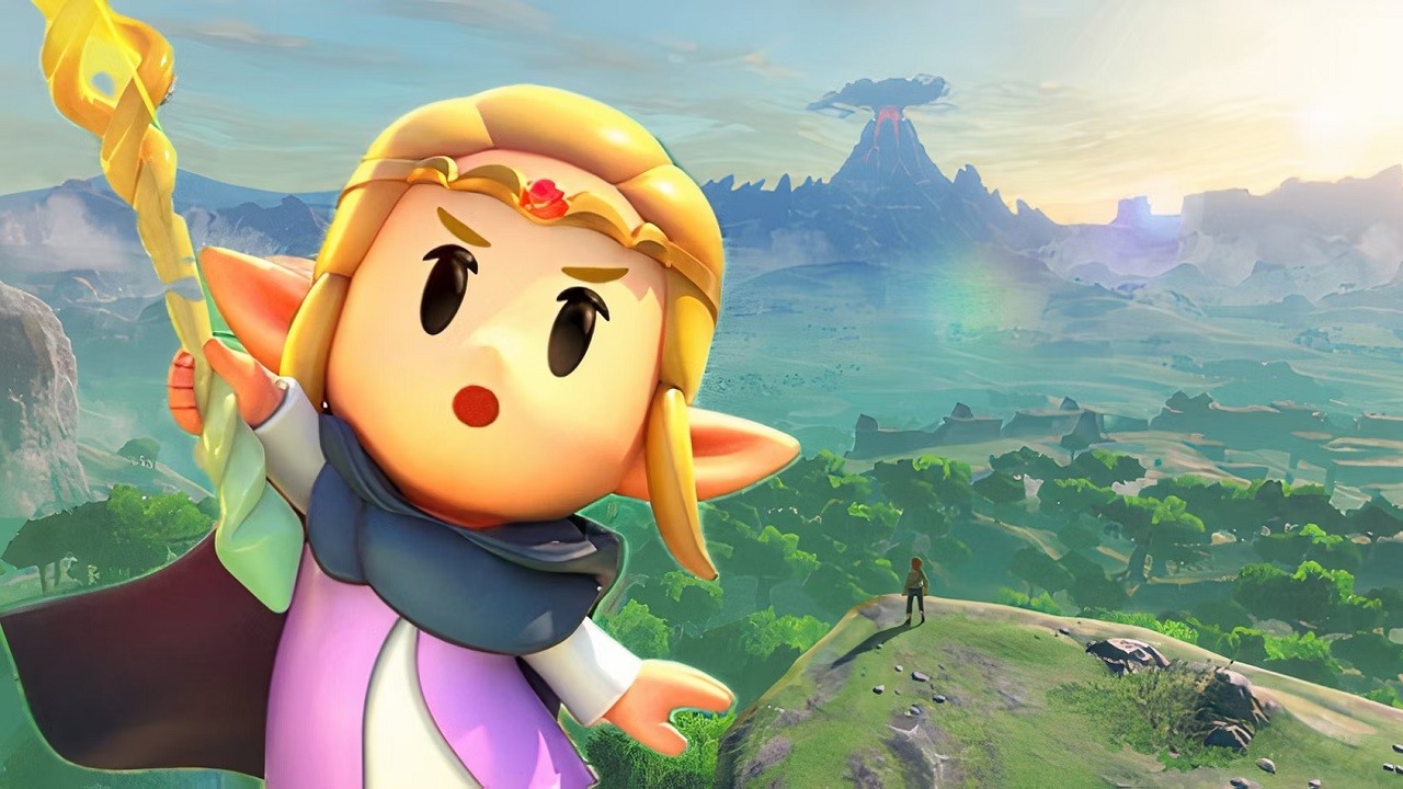 Premiera The Legend of Zelda: Echoes of Wisdom. To idealne połączenie starego z nowym, przeszłości z teraźniejszością, źródło grafiki: Nintendo..