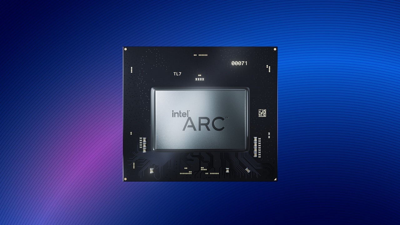 Nowa karta graficzna Intela dogoni RTX-a 4060, źródło grafiki: Intel..