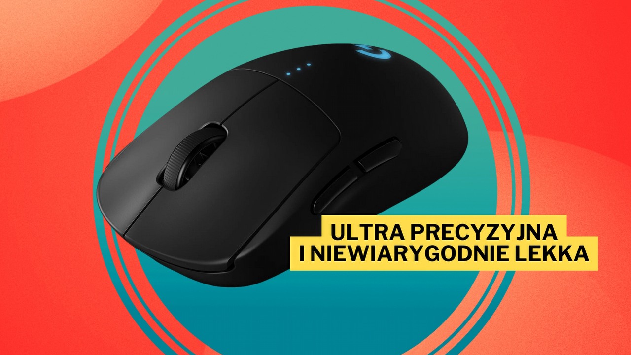 Legendarna myszka komputerowa w rekordowej promocji! W tej cenie Logitech G PRO to gryzoń, dla którego byłabym w stanie porzucić mojego Basiliska firmy Razer, źródło grafiki: Logitech.