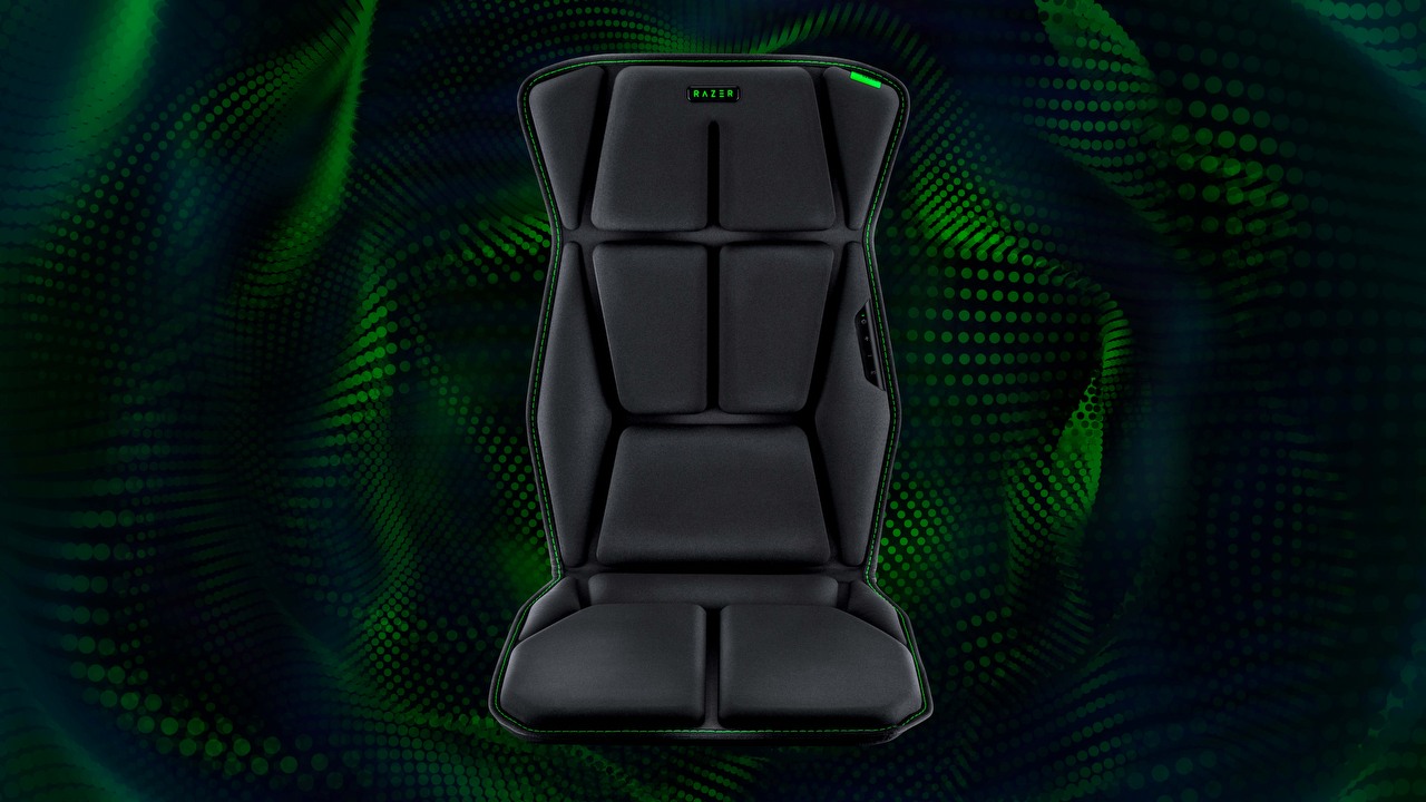 Wibrująca mata Razer Freyja może być rewolucją w gamingu, źródło grafiki: Razer.