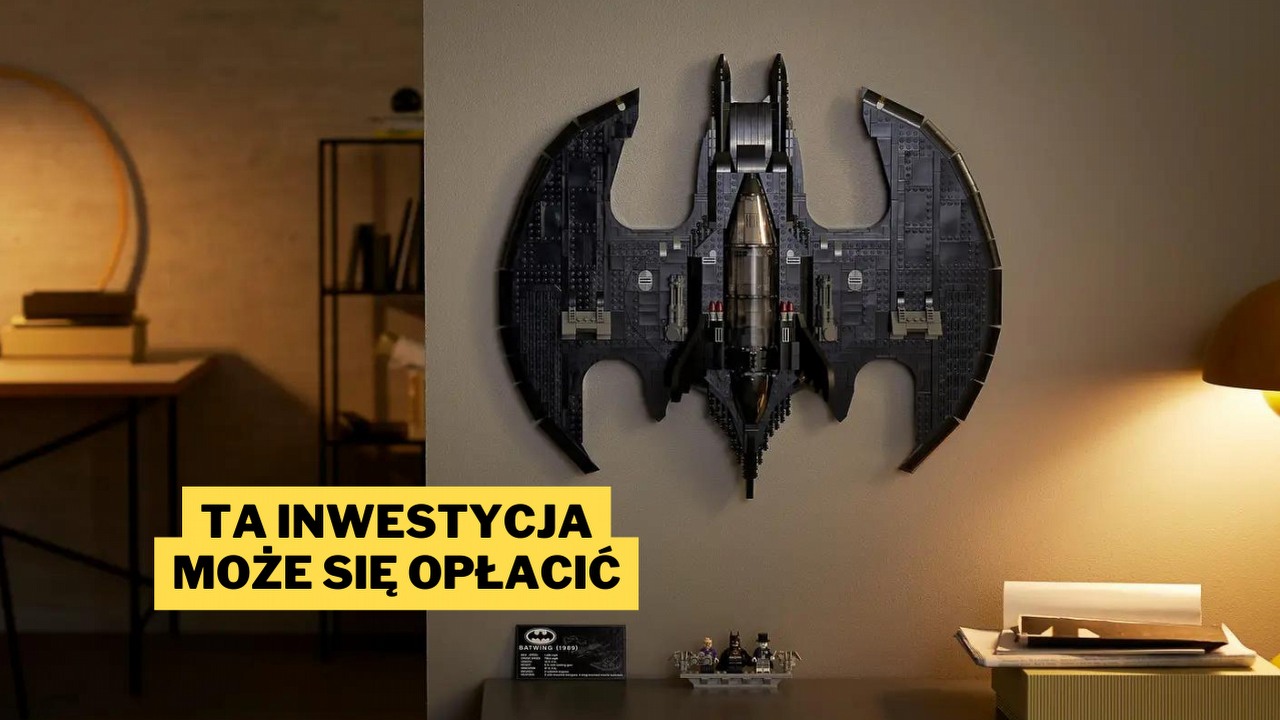 Być może to ostatni raz, kiedy ten wycofany z produkcji model jest w tak dobrej cenie. Wkrótce wartość zestawu LEGO Batwing może poszybować w górę jak Batman nad ulicami Gotham.