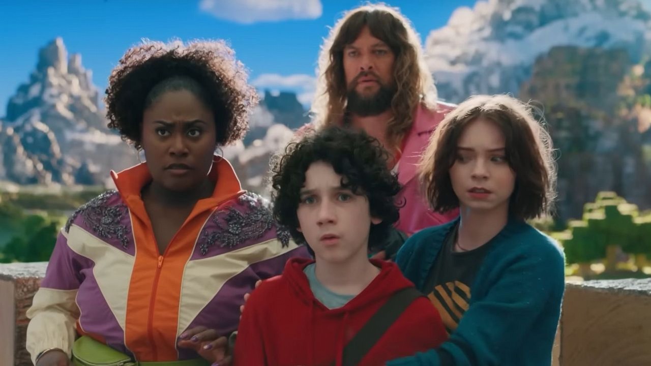 Minecraft będzie „olbrzymią klapą”? Po premierze nowego klipu z Jackiem Blackiem fani żartują, że scenariusz napisało AI, źródło grafiki: Minecraft, Jared Hess, Warner Bros., 2025.