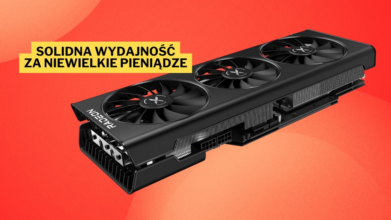 Jeszcze niedawno trzeba było za nią zapłacić ponad 2000 zł. Teraz kartę graficzną Radeon RX 6800 możesz mieć w cenie, jakiej dawno nie było, źródło grafiki: XFX.