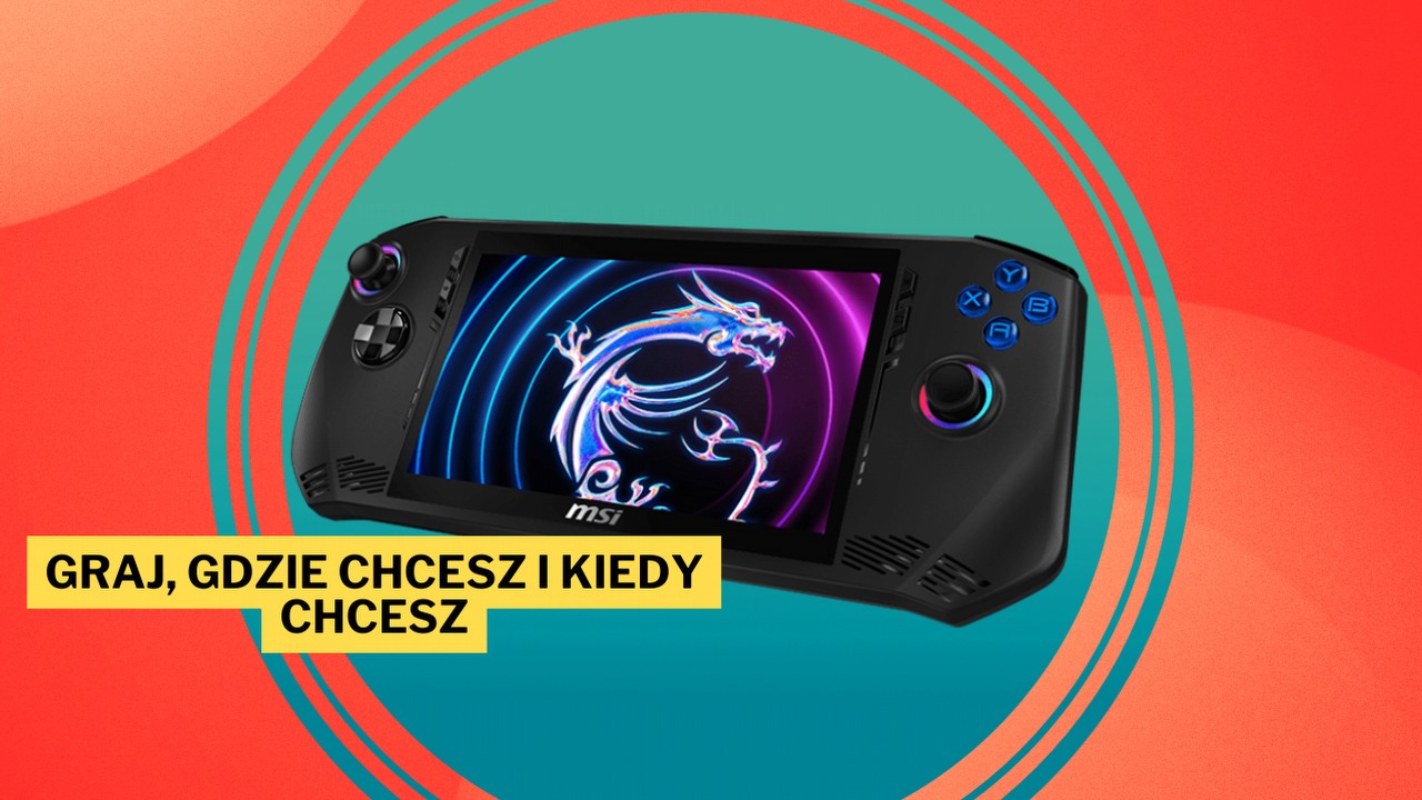 Zapomnij o Steam Decku, bo mam coś, co w tej cenie bije go na głowę pod kilkoma względami. MSI Claw A1M z Intel Core Ultra 7 to przenośny komputer, który oferuje solidną specyfikację, źródło grafiki: MSI.